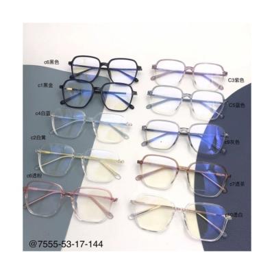 China For Reading Glasses China Hot Selling Black Glasses Fit Eyewear Men's Acetate Optical Glass Frames for sale