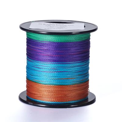 China 2000m Super Strong Multicolor 9X PE Braided Fishing Line Float Locator for sale