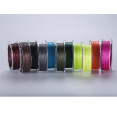 China Float Locator 4 Strands Two Color High Strength PE Braided Fishing Line Fishing Tackle for sale