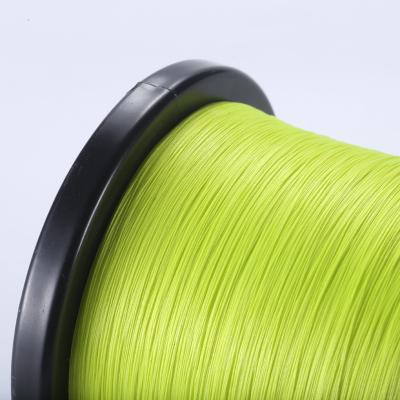 China Float Marker 4 Racks High Strength Yellow PE Braided Fishing Line for sale