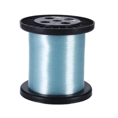 China Line Stain Color Sea Fishing Monofilament Light Blue Fishing Sink Line for sale