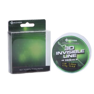 China Line Good Quality 3D Extra Soft Spot Line Monofilament Fishing Sink Line On Sale for sale