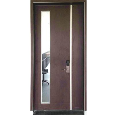 China Durable Sound Insulation School Door MDF Quiet Eco With Stained Glass And Vents Kindergarten Classroom Door HPL Dormitorys Door Design for sale