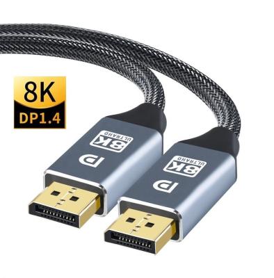 China COMPUTER Custom 1M 2M 3M DisplayPort 1.4 Display Port 1.4 Port Audio Video Cable 8K 60Hz 4K HDR Cable Adapter for Laptop TV DP 1.2 Cable computer for sale