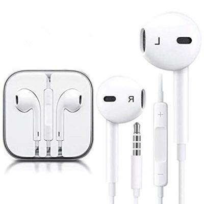 China Perfect Sound For iPhone 3.5 Mm Headphone Earphone Wired, With MIC Calling Handsfree Wired 3.5 Mm Jack Headphones In-Ear For iPhone 6 for sale