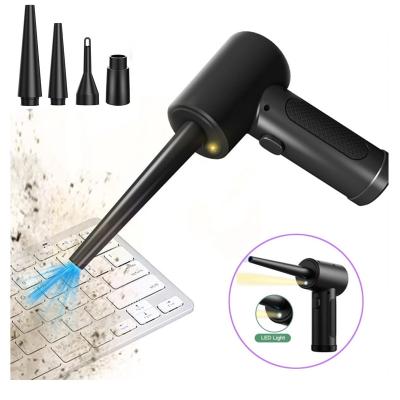 China 3 Speed ​​51000RPM Universal Rechargeable Inflatable Blower For Computer Tablet Keyboard Electric Compressed Air Duster Handheld Cleaner for sale