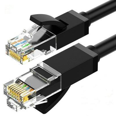 China Computer Router Modem RJ45 Connector Cat 6 Ethernet Cable Internet Network Lan Patch Cord Cat 6 White Computer Wire for sale