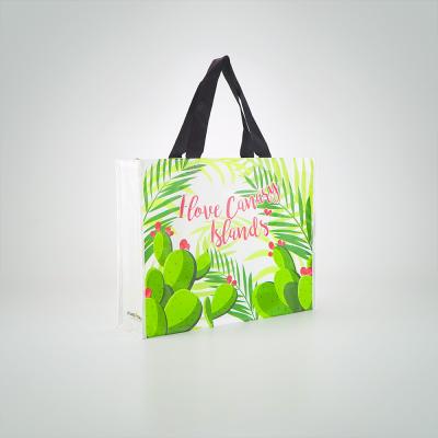 China Stock Promotional Zipper Bag Tote Shopping Bag Eco Friendly Colorful Non Woven Material for sale