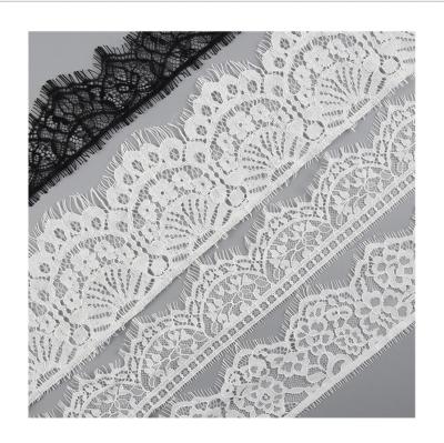 China Viable fashion ladies stretch lace eyelash lace for sale