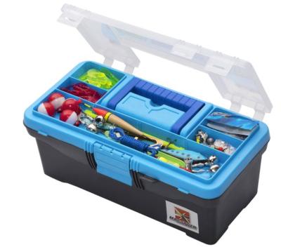 China Plastic Fishing Tool Box with Fishing Accessories and Fishing Lures Tackle for sale