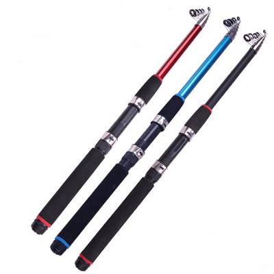 China Competitive Price Fiberglass Fishing Rods Glass Poles With Lure Box Bass Fishing Rods for sale