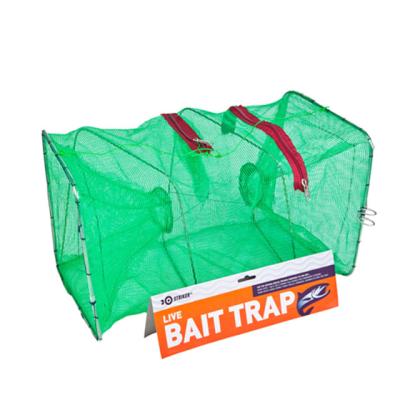 China Shrimp Bait Trap Cast Net Glass Fishing Cage with 16 Feet Nylon Rope for Small Bait Fish Eels Catching Crab for sale