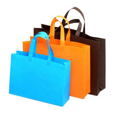 China Recyclable PP Biodegradable Promotional Non Woven Bag Carry Bag Non Woven Fabric Shopping Bag for sale