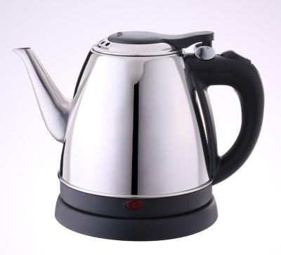 China 360 Degree Rotation Base 1.2 Liter Gooseneck Stainless Steel Electric Kettle for sale