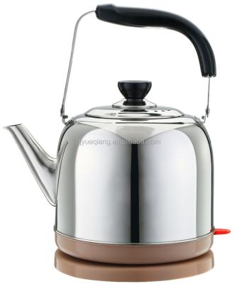 China 360 Degree Large Capacity 220V 5L Stainless Steel Base Rotation Electric Kettle For Family Use for sale