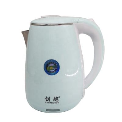 China Home Stainless Steel 360 Degree Low Rotation Plastic Cordless Electric Kettle Electric Kettle Factory Manufacturers for sale