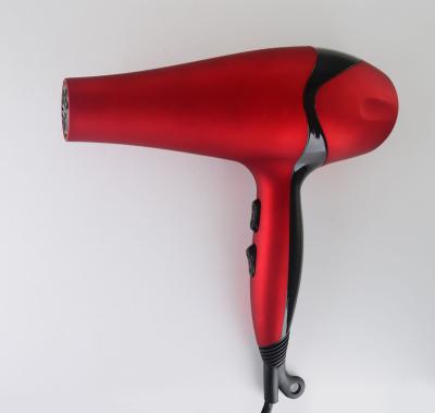 China BBS-9107 Beauty Set Ionic Red Hair Dryer And Professional Hair Curler Hair Dryer for sale