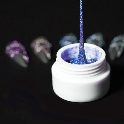 China Customize Logo Reflect Gel Polish Gel Nail Polish Painting Disco Spider Gel UV Gel New for sale