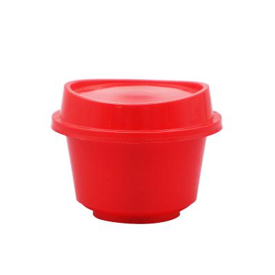 China Custom Order ODM Cup OEM& Plastic Cup Dessert Cup With Lid Milk IML Cup for sale