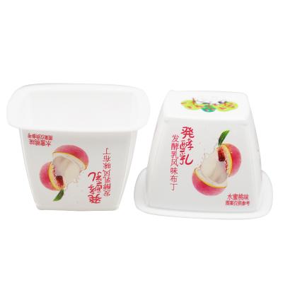 China China IML ice cream cup customized yogurt cup pp freeze cup ice cream packaging box yogurt container for sale