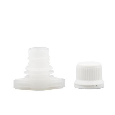 China Non Spill Leak Proof 15mm Plastic Spout Cap Screw Cover Cap for sale