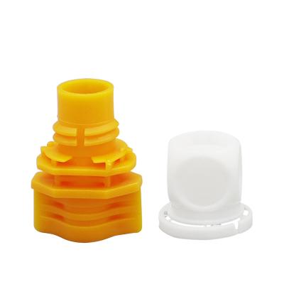 China Non Flip 8.6 Screw Cap For Jelly Pouch Plastic Spout Pouch For Bag for sale