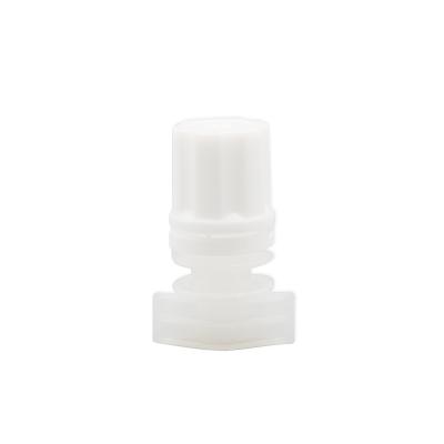 China Non Spill 5mm Plastic Cosmetic Spout Cap For Skin Care Doypack for sale