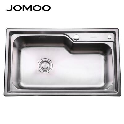 China Without Faucet JOMOO 304 06212 Stainless Steel Single Bowl Kitchen Sink Over Counter Sink Undermount Single Bowl Sink for sale