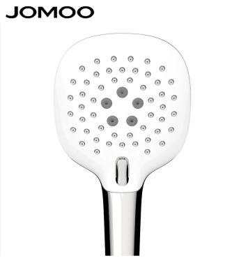 China Without Switch Jomoo Bathroom Spray Handheld Shower Head, 5 Function Silicone Nozzles Massage Spa Handheld Shower Head for sale