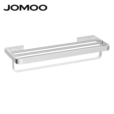 China JOMOO Hot Sale Easy Installation Bathroom Aluminum Alloy Waterproof Towel Rack for sale