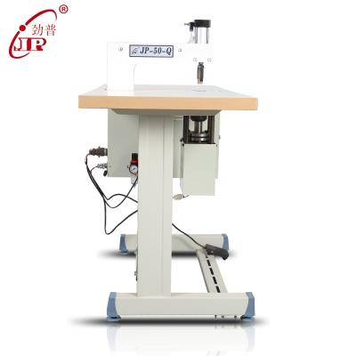 China Bag Handle Mask Earloop Surgical Gown JP-50-Q Ultrasonic Welding Machine For Nonwoven Bag Handle for sale