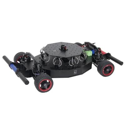 China Factory sales 4WD RC gimbal car for studio stage conference, gimbal RC car with max.speed 10m/h max.load 30kg smoothly running start and stop for sale