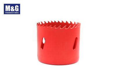 China Bi Metal Hole Saw Drill Bit M3 / M42 Material High Cutting Performance for sale