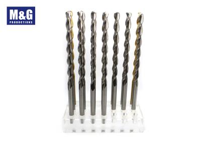 China HSS & HSS Cobalt Parabolic flute Jobber Lenght Drill Bits with 135 deg. Spliting Point for sale