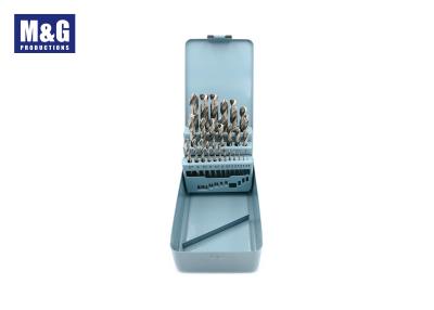 China Drill Bits Set High Strength DIN338 25PCs Drill Bit Sets for sale