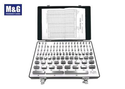 China Wear Resistance Precision Measuring Equipment Rustproof Gage Block Sets for sale