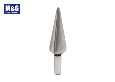 China Round Shank Straight Flute HSS Conical and Tube Drill Bit For Metal Tube and Sheet Reaming Drilling for sale