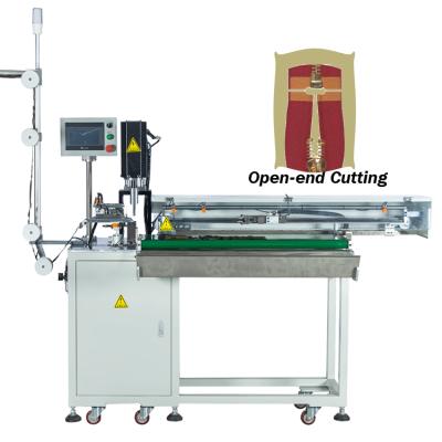 China Zipper T Cut Zipper Factory Manufacturer Double Finished Zipper Machine Open Zipper Cutting Machine for sale