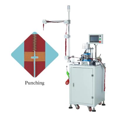 China Punch Zipper Making Machine Factory Wholesale Automatic Metal Zipper T-Cutter Machine for sale