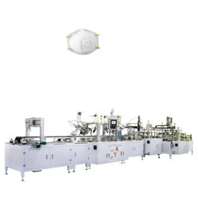 China Cup Mask Making Machine Automatic 3d N95 Cup Type Inner Sponge Main Loop Mask Making Machine Mask Production Machine for sale