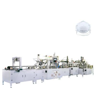 China Cup mask making machine high speed full automatic surgical ffp3 cup shaped mask making machine for cup style respirator for sale