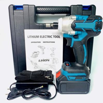 China Install Brushless Electric Driver Wrench Screwdriver Electric Screwdriver Cordless Power Screw Lithium Battery Impact Drill Machine for sale