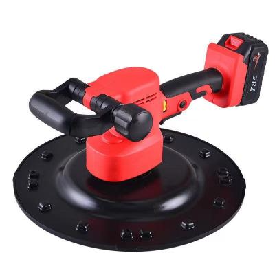 China Portable Troweling Lithium Power Automatic Wall Cement Drywall Plastering Polishing Machine Electric Sander for sale