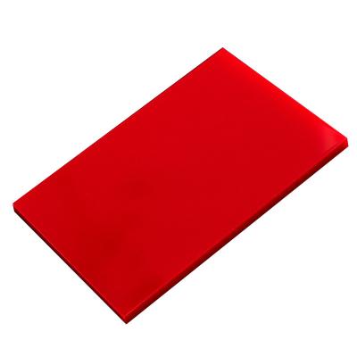 China Clear transparent red plastic acrylic sheet of decoration/advertisement/display plexiglass advertising sign/pmma red board sign for sale