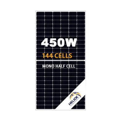 China 525W 535W 545W 550W PV Half Size Solar Panel HLK450M-72H 182 mm 182 Large for sale