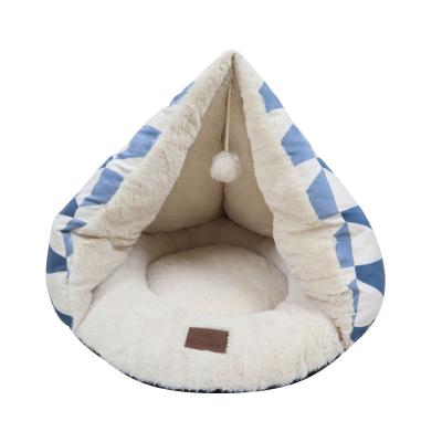 China Eco Friendly Travel Cat Cave Pet Bed Egg Shape Dog Memory Foam Sofa House Perro Cama Para Mascotas Unique for sale