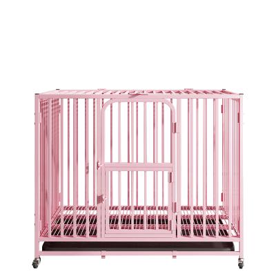 China Breathable Pet Cages Carriers Cages &Amp; Large Kennel Houses Stainless Steel Wire Cat Cage Outdoor Metal And Display for sale