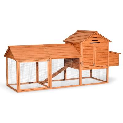 China 2021outdoor Breathable Cheap Animal Pet Cages Seat Large Wooden Cages Wooden Chicken House Cage for sale