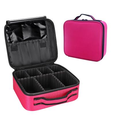 China Travel Portable Makeup Bags Multifunction Case Toiletry Stored Cosmetic Organizer Bags For Women for sale