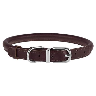 China Best Custom Leather Dog Collar, Durable, Comfortable, Strong for Small, Medium and Large Breeds of Puppies, for sale